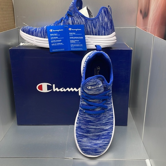 BNWT Champion's Running Unisex style shoes Blue - Picture 2 of 8